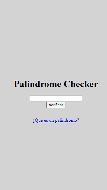 palindrome-checker